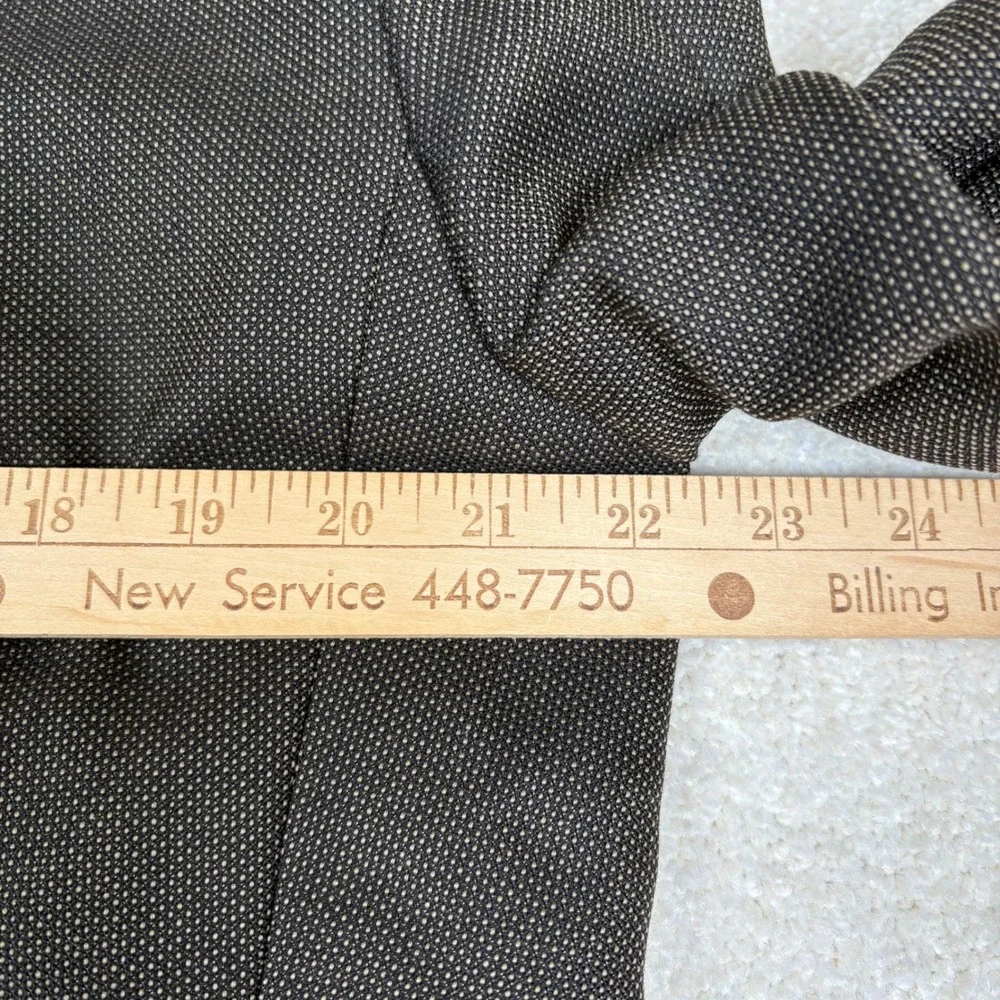 Innocenti Tom James Suit Mens‎ 41R 34x30 Brown 100% Wool Two Button Blazer Pant